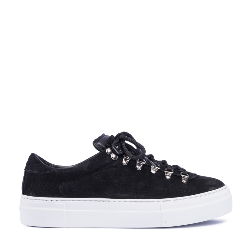 Marostica Low Black Suede Platform W